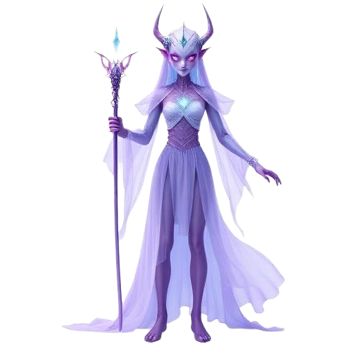 alien sorceress of the starlit void