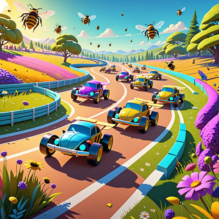 Chinese Checkers — Bees vs Beetles — cover art