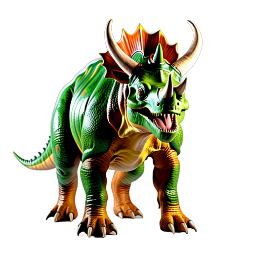 dinosaur majestic triceratops