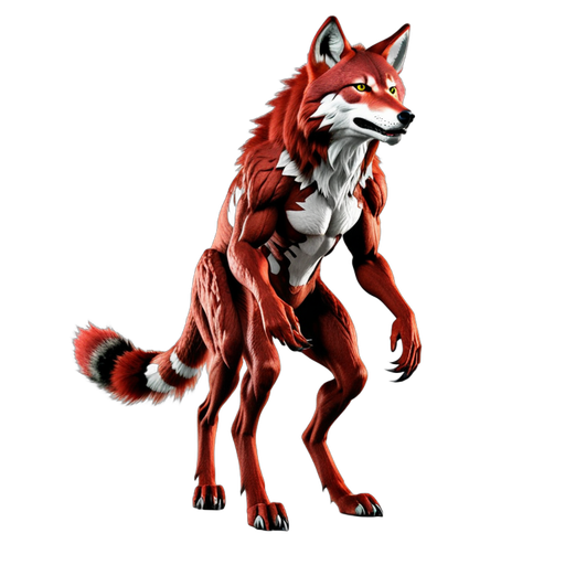 wolf huntress of the crimson moon