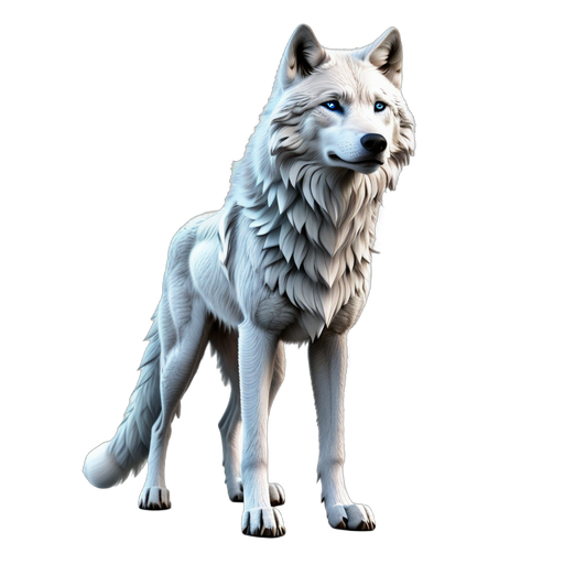 wolf sentinel of the northern pass
