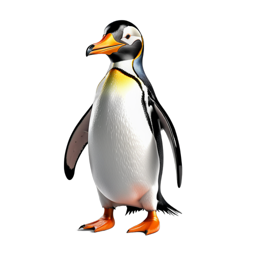 penguin elder with crystal eye