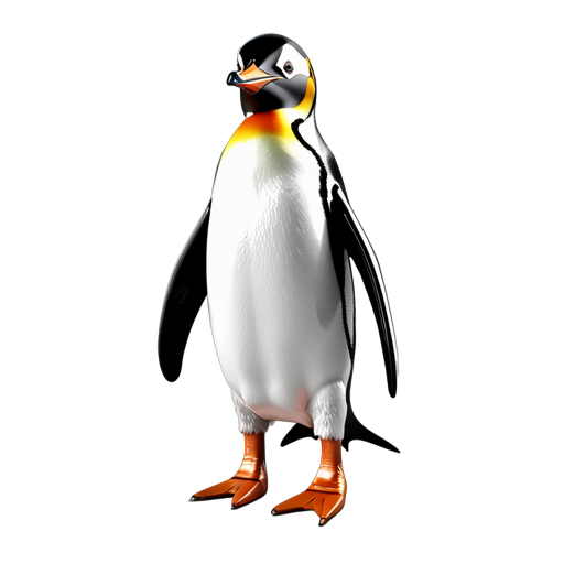 penguin sentry with ice-mace