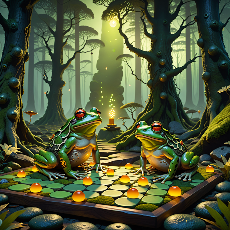 Gomoku — Frogs vs Fireflies — cover art